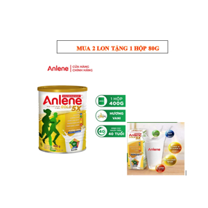 Sữa bột Anlene Gold 5X 400g cho người trên 40 tuổi