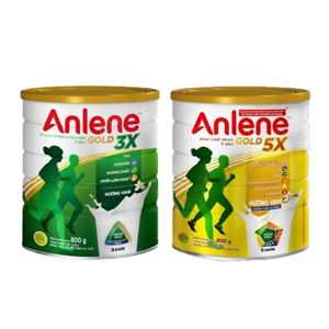 Sữa bột Anlene Gold 5X 800g cho người trên 40 tuổi