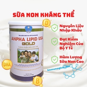 Sữa bột Anpha Lipid USA 900g