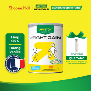 Sữa bột Appeton Weight Gain Adult - hộp 900g