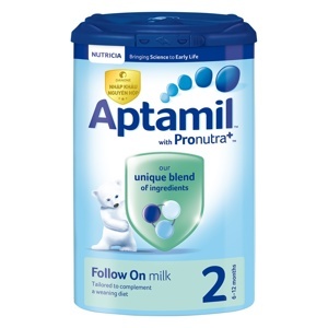 Sữa bột Aptamil 2 Anh - hộp 900g (dành cho trẻ từ 6 - 12 tháng)
