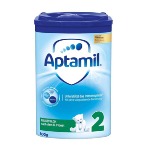 Sữa bột Aptamil 2 Đức - hộp 800g (dành cho trẻ từ 6 - 12 tháng)