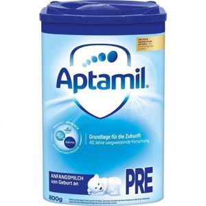 Sữa bột Aptamil Pre Đức - hộp 800g (dành cho trẻ từ 0 - 12 tháng)