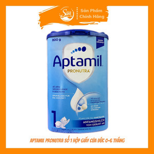 Sữa bột Aptamil 1 Đức - hộp 800g (dành cho trẻ từ 0 - 6 tháng)