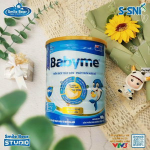 Sữa bột Babyme Grow - lon 900g