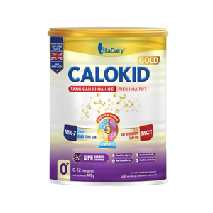 Sữa bột Calokid Gold VitaDairy - 400G (trẻ biếng ăn từ 1-10 tuổi)