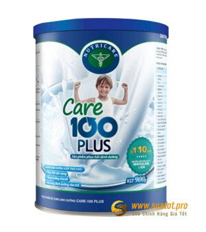 Sữa bột Care 100 Plus - hộp 900g (dành cho trẻ 1 - 10 tuổi)