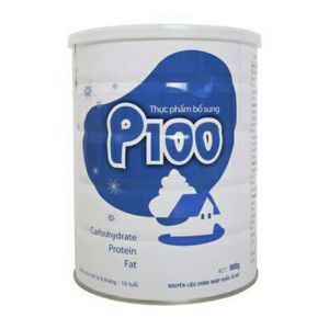 Thực phẩm bổ sung sữa bột P100 - hộp 900g ( 6 tháng đến 10 tuổi)