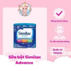 Sữa bột Abbott Similac Advance OptiGro - hộp 352g (dành cho trẻ từ 0-12 tháng tuổi)