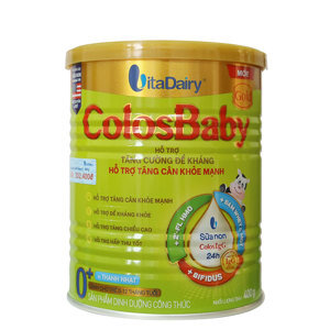 Sữa bột ColosBaby Gold 0+ - 35 gói 336g (trẻ 0- 12 tháng tuổi)