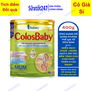 Sữa bột Colosbaby Gold for Mum - 400g (dành cho bà bầu)