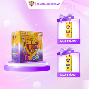 Sữa bột Colosmulti 100 Plus dạng lon 90 gói x 1,5g