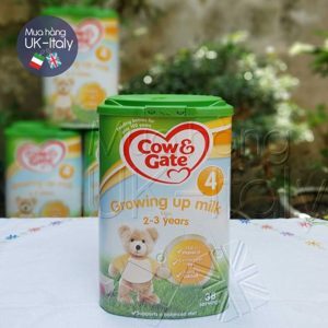 Sữa bột Cow & Gate Số 4 Growing-Up Milk của Anh cho trẻ từ 2 đến 3 tuổi hộp 800g