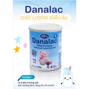 Sữa bột Danalac số 1 - 400g (0-6 tháng)