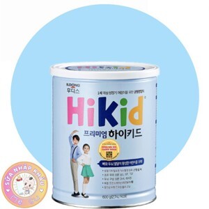 Sữa bột Hikid Premium - hộp 600g (tăng trưởng chiều cao)