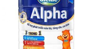 Sữa bột Dielac Alpha 3 400g - Hộp thiếc