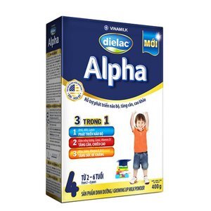 Sữa bột Dielac Alpha 4 400g