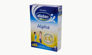 Sữa bột Dielac Alpha 456 - hộp 400g (hộp giấy dành cho trẻ từ 3 tuổi trở lên)