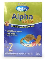 Sữa bột Dielac Alpha Gold IQ 2 400g