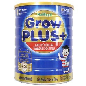 Sữa bột Dielac Grow Plus 1+ - Lon 1.5kg (Cho trẻ từ 1 – 2 tuổi)