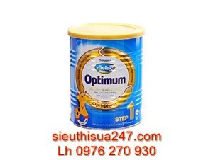 Sữa bột Dielac Optimum Step 1 - hộp 400g (dành cho trẻ từ 0 - 6 tháng)