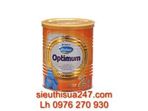 Sữa bột Dielac Optimum Step 2 - hộp 400g (dành cho trẻ từ 6 - 12 tháng)
