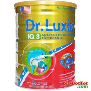 Sữa bột Nutifood DR.Luxia 3 - hộp 900g (dành cho trẻ từ 1 - 3 tuổi)