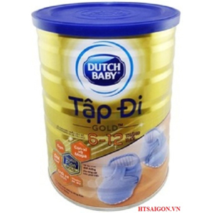 Sữa bột Dutch Lady Cô gái Hà Lan Tập Đi - hộp 400g (dành cho trẻ từ 6-12 tháng tuổi)