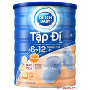 Sữa bột Dutch Lady Cô gái Hà Lan Tập Đi - hộp 400g (dành cho trẻ từ 6-12 tháng tuổi)