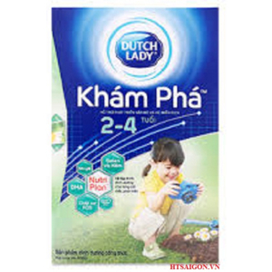 Sữa bột Dutch Lady Cô gái Hà Lan Khám Phá - hộp 400g (dành cho trẻ từ 2-4 tuổi)