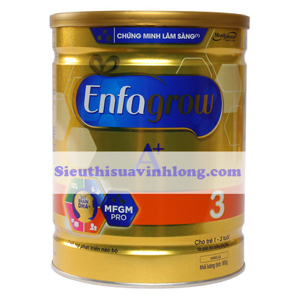 Sữa bột Enfagrow A+ 3 - hộp 900g (dành cho trẻ từ 1 - 3 tuổi)
