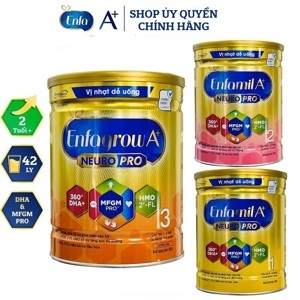 Sữa bột Enfagrow A+ 3 - hộp 830g (dành cho trẻ từ 1 - 3 tuổi)