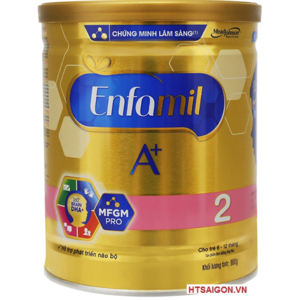 Sữa bột Enfamil A+ 2 - hộp 900g (dành cho trẻ từ 6 - 12 tháng)