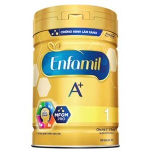 Sữa bột Enfamil A+ 1 DHA+ MFGM Pro - hộp 830g (dành cho trẻ từ 0 - 6 tháng)