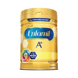 Sữa bột Enfamil A+ 1 DHA+ MFGM Pro - hộp 830g (dành cho trẻ từ 0 - 6 tháng)