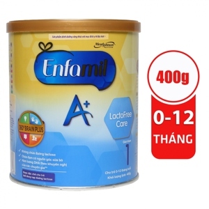 Sữa bột Enfamil A+ Lactofree Care - 400g ( trẻ 0-12 tháng tuổi)