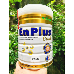 Sữa bột Nutifood Enplus Gold - hộp 900g (dành cho người suy nhược cơ thể)