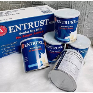 Sữa bột Entrust - hộp 400g (dành cho người tiểu đường)