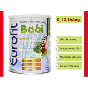 Sữa bột Eurofit Babi 900g