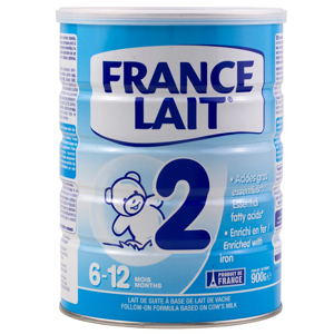 Sữa bột France Lait số 2 - 900g, 6 - 12 tháng