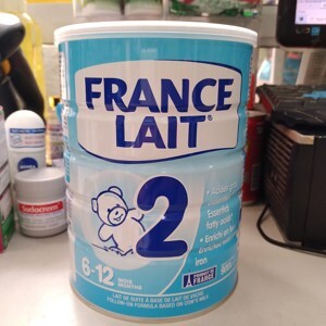 Sữa bột France Lait số 2 - 900g, 6 - 12 tháng