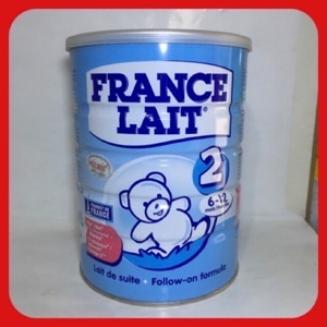 Sữa bột France Lait số 2 - 900g, 6 - 12 tháng