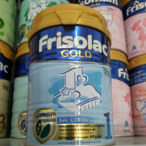 Sữa bột Frisolac Gold 1 - hộp 400g (dành cho trẻ từ 0 - 6 tháng)