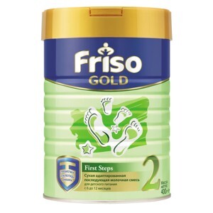 Sữa bột Frisolac Gold 2 - hộp 900g (dành cho trẻ từ 6 - 12 tháng)