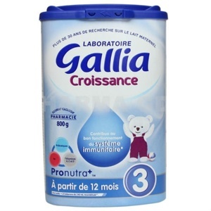 Sữa bột Gallia Croissance 3 - hộp 800g (dành cho trẻ từ 1 - 3 tuổi)