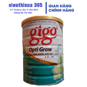 Sữa bột Gigo Opti Grow 900g