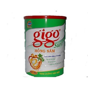 Sữa Bột Gigo Sure Hồng Sâm 900g