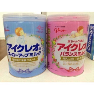 Sữa bột Glico số 9 - hộp 820 g (dành cho trẻ từ 9 - 36 tháng)
