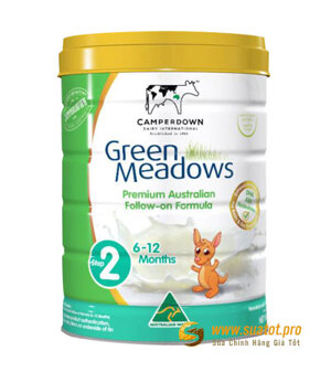 Sữa bột Green Meadows số 2 - 900g (6-12 tháng)