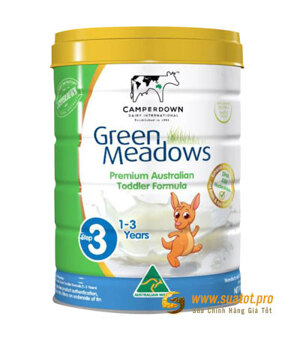 Sữa bột Green Meadows số 3 - 900g (dành cho trẻ từ 1-3 tuổi)